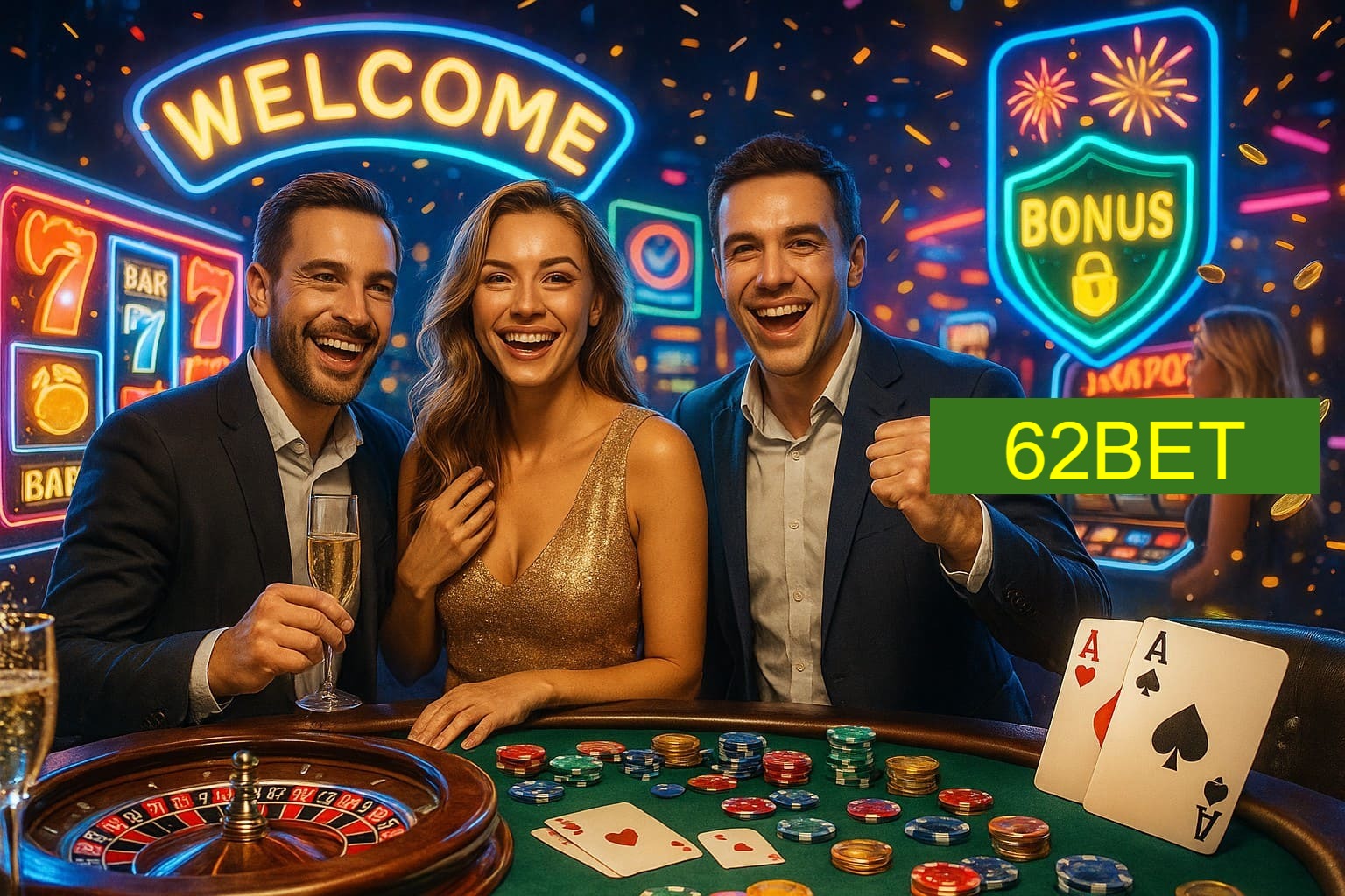 Jogos emocionantes no 62BET